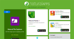 Desktop Screenshot of naturalapps.com